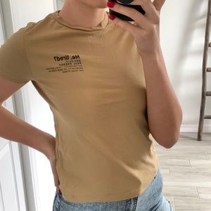 Brown Puppies Pull&Bear Tee / Size XS